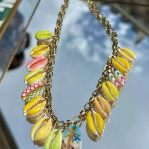 COLLIER BRELOQUE COQUILLAGE BAHIA