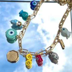 COLLIER KCHOUSH MAMIE ESTHER 11 CHARMS GUERISON PRECIOUS ABDONDANCE