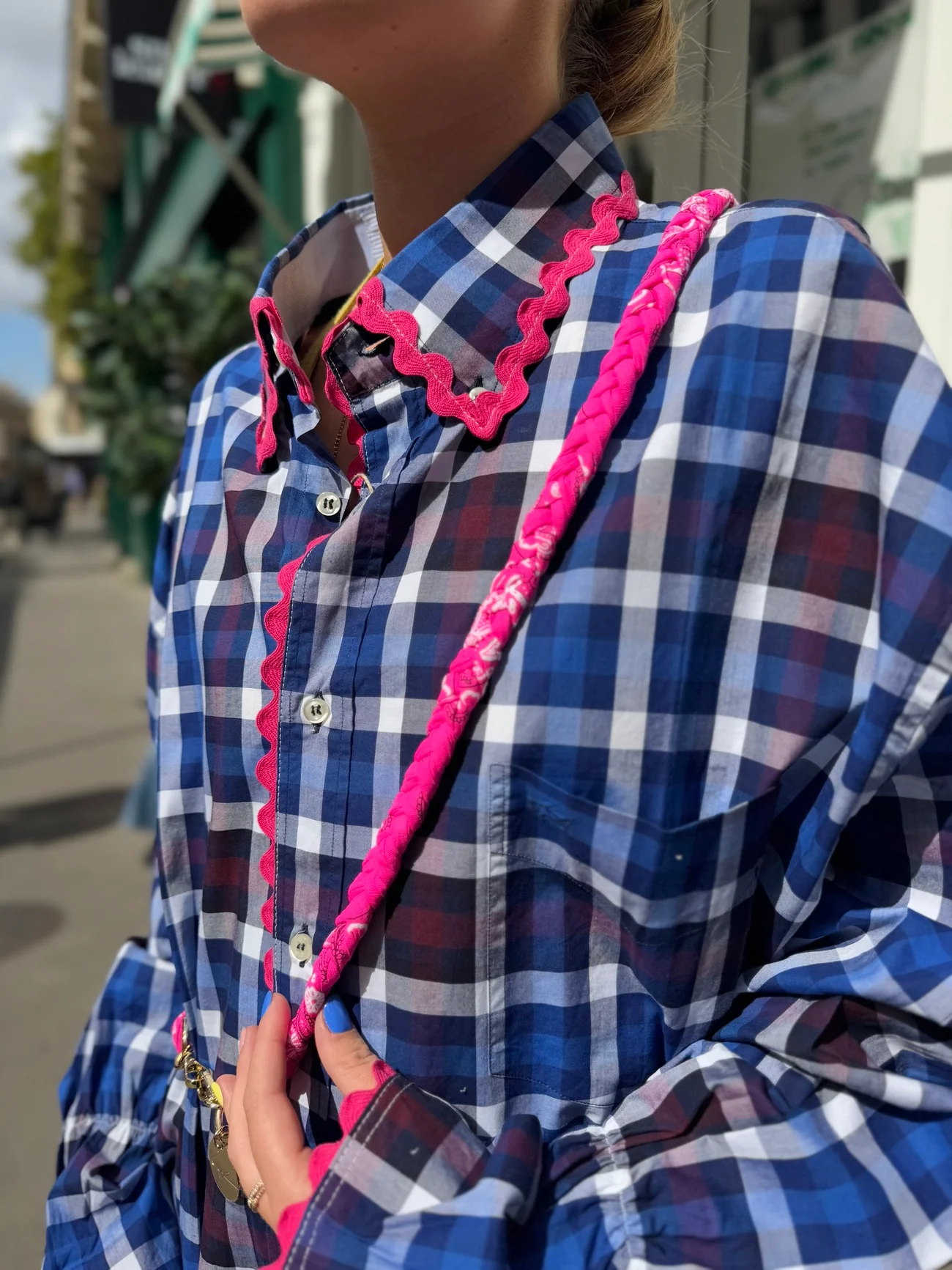 CHEMISE FEMME UPCYCLING - CHIC ET DURABLE - LOU – Image 2