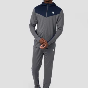 Agility 2.0 Tracksuit Set - Slate Grey/Midnight Blue