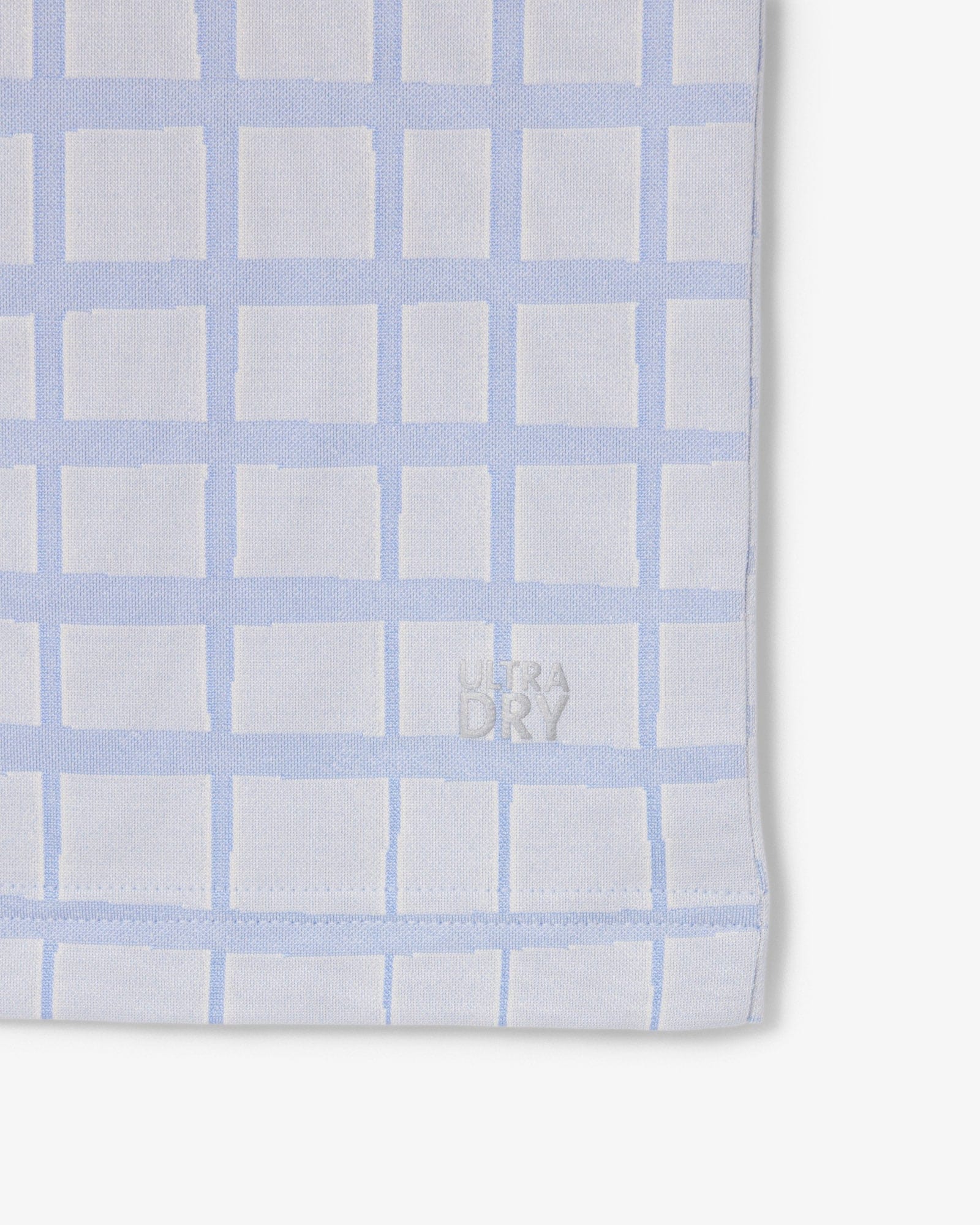 POLO LACOSTE X DANIIL MEDVEDEV CARREAUX BLANC/BLEU – Image 6