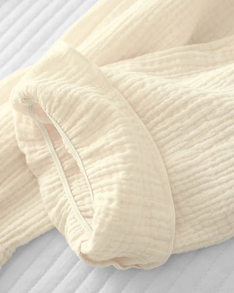 Pantalons longs en mousseline avec volants – Image 8