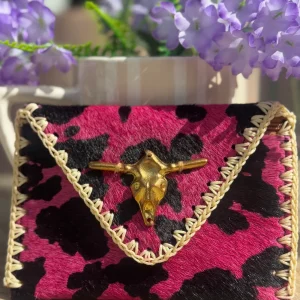 PORTE-MONNAIE FOLK - FUCHSIA- ELVIS