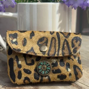 PORTE-MONNAIE FOLK - LEOPARD - GARY