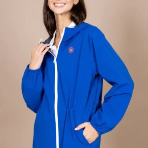 AMELOT COUPE-VENT IMPERMÉABLE BLEU KLEIN loi