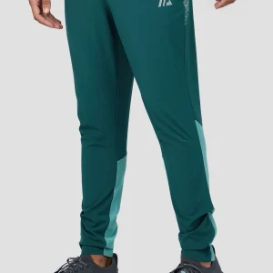 Trail Panel Running Pant - Light Teal Multi