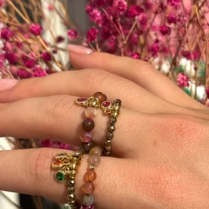 BAGUE KHARMARI CELESTE  ROSEWOOD