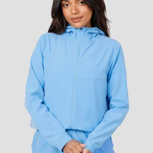 Women's Trail Windbreaker - Light Blue Multi