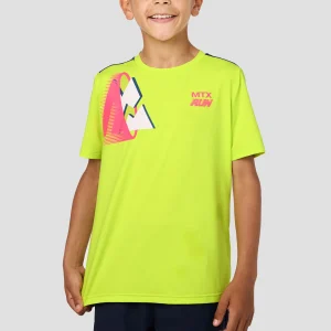 Boys MTX Run T-Shirt - Hazard/Naval
