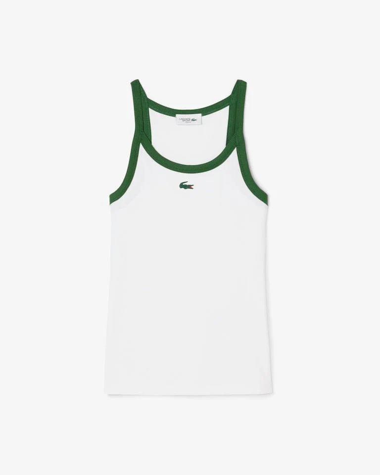 DÉBARDEUR LACOSTE SPORT ULTRA DRY MAILLE CÔTELÉE – Image 3