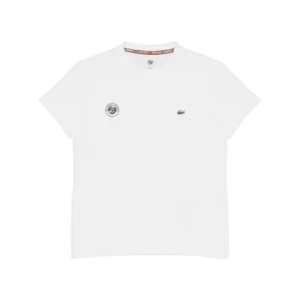 T-SHIRT LACOSTE FEMME ULTRA DRY x ROLAND-GARROS