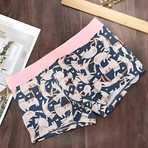 4 pack de boxers pour hommes avec des motifs pastel