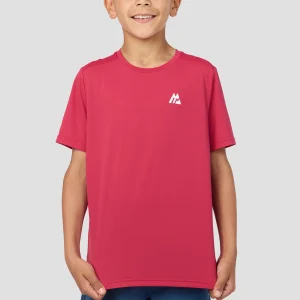 Boys Delta T-Shirt - Pomegranate