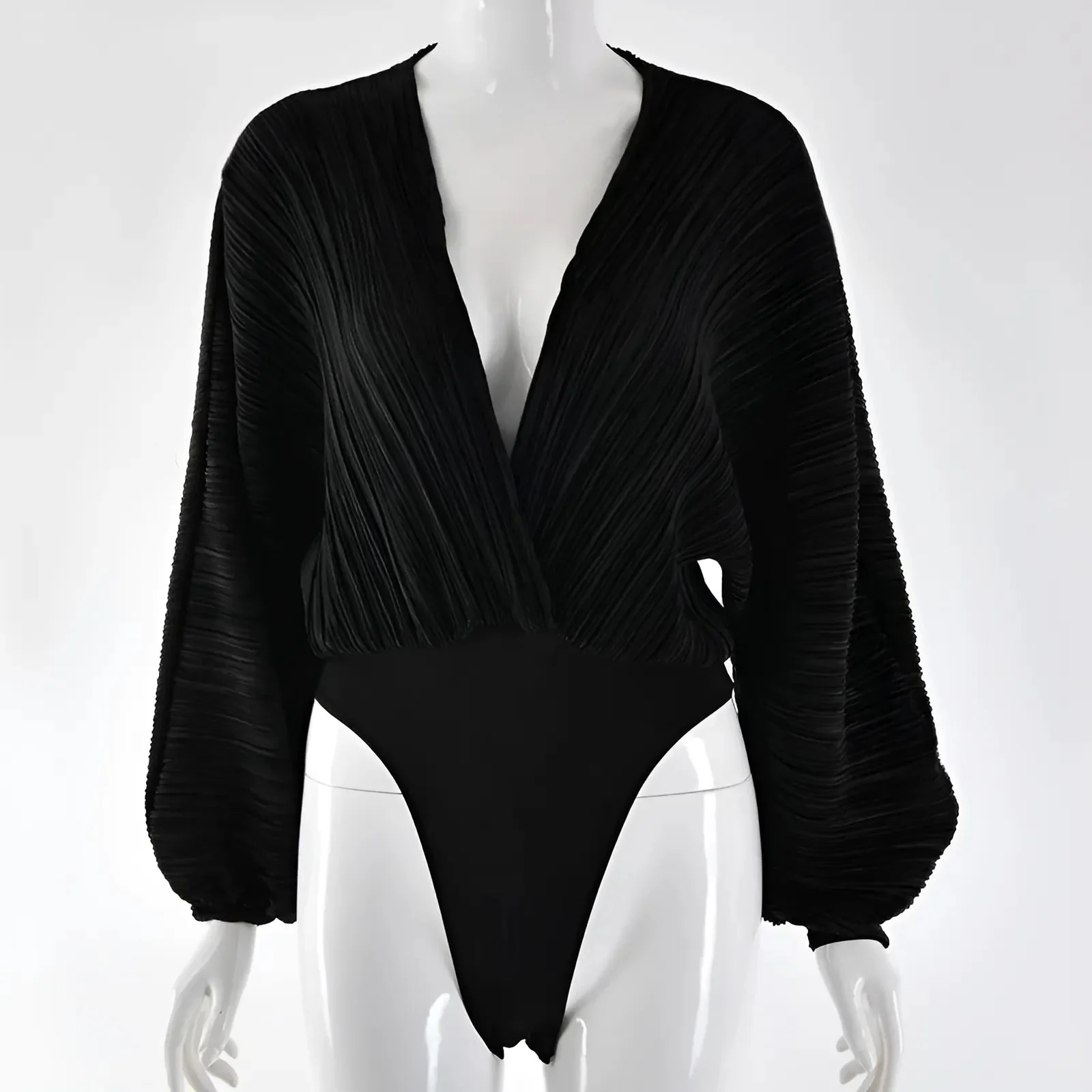 Body en dentelle plissé – Image 9