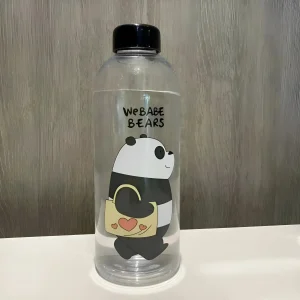 Bouteille d'eau imprimée avec des ours en peluche