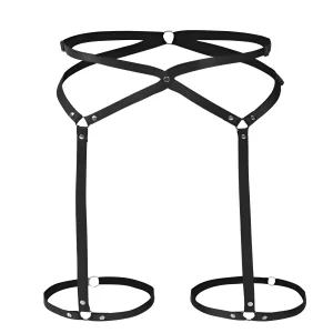 Ceinture porte-jarretelles avec bas