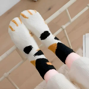 Chaussettes à empreintes de pattes