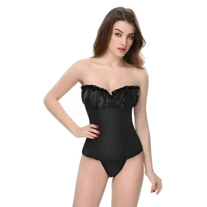 Corset féminin avec haut décoratif
