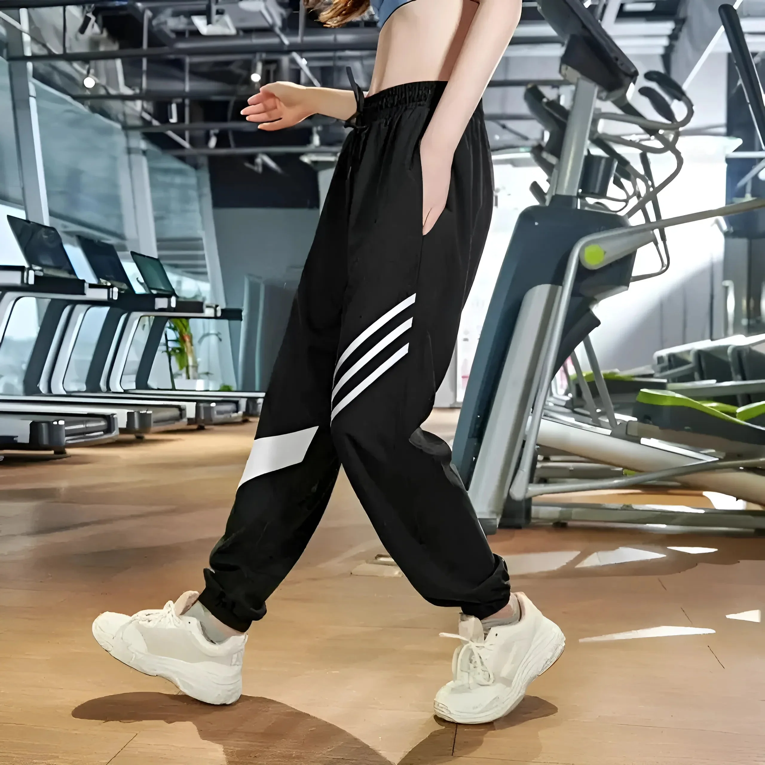 Pantalons de survêtement amples – Image 2