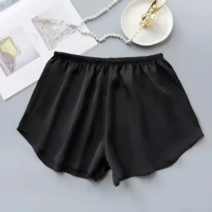 Shorts de sommeil en satin