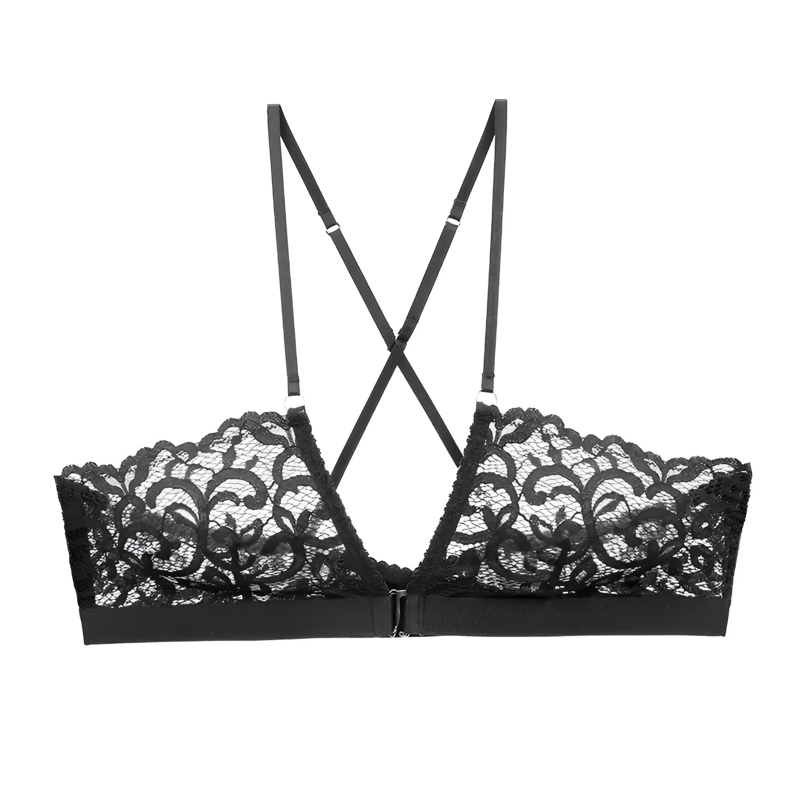 Soutien-gorge à fermeture en dentelle – Image 4