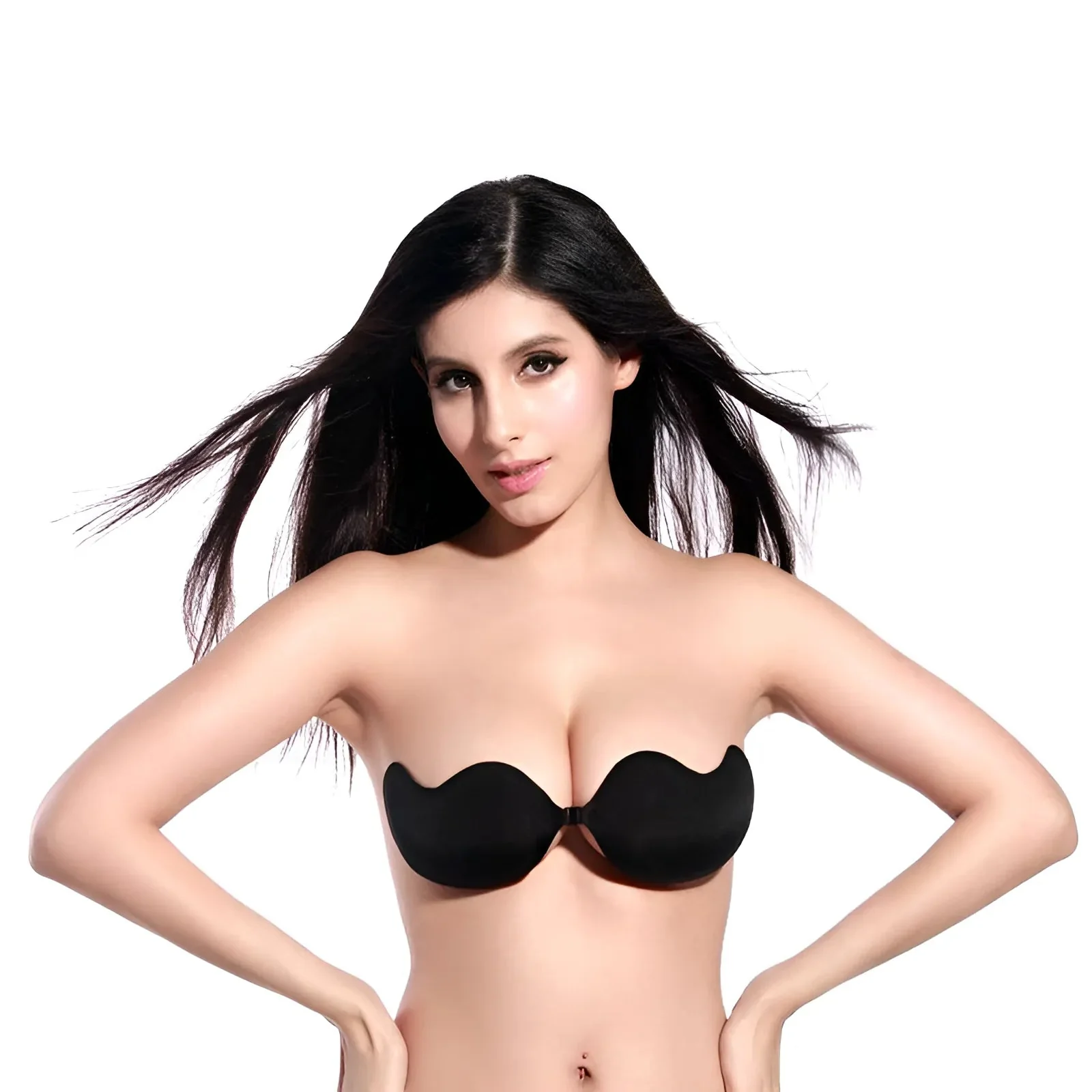 Soutien-gorge autocollant à fermeture frontale – Image 2