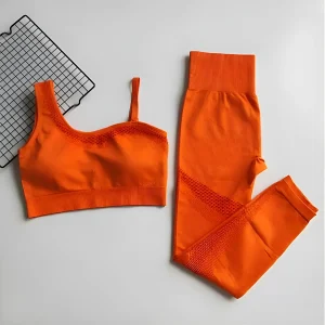 Ensemble de sport à bretelles fines