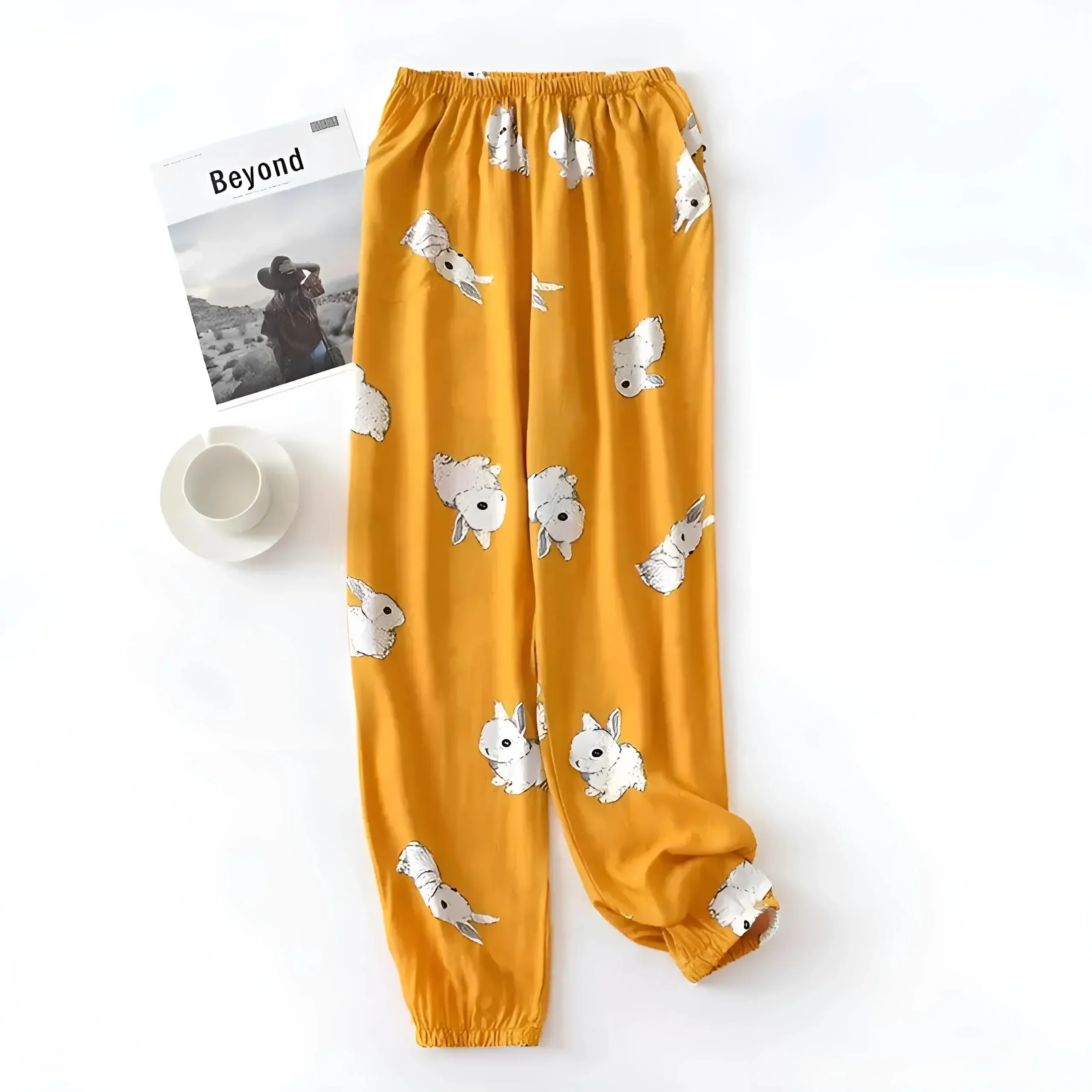 Pantalons de pyjama à motifs colorés – Image 5