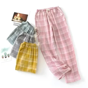 Pantalons de pyjama à carreaux