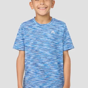 Boys Trail T-Shirt - Blue/White Multi