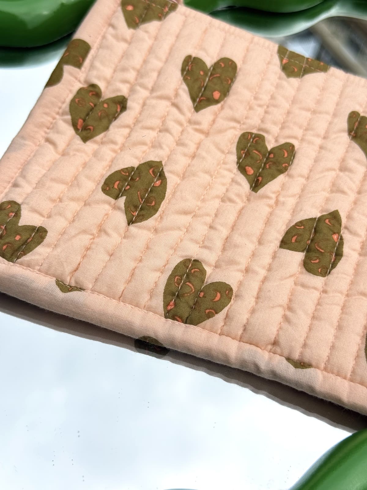 PETITE POCHETTE ROSE COEUR