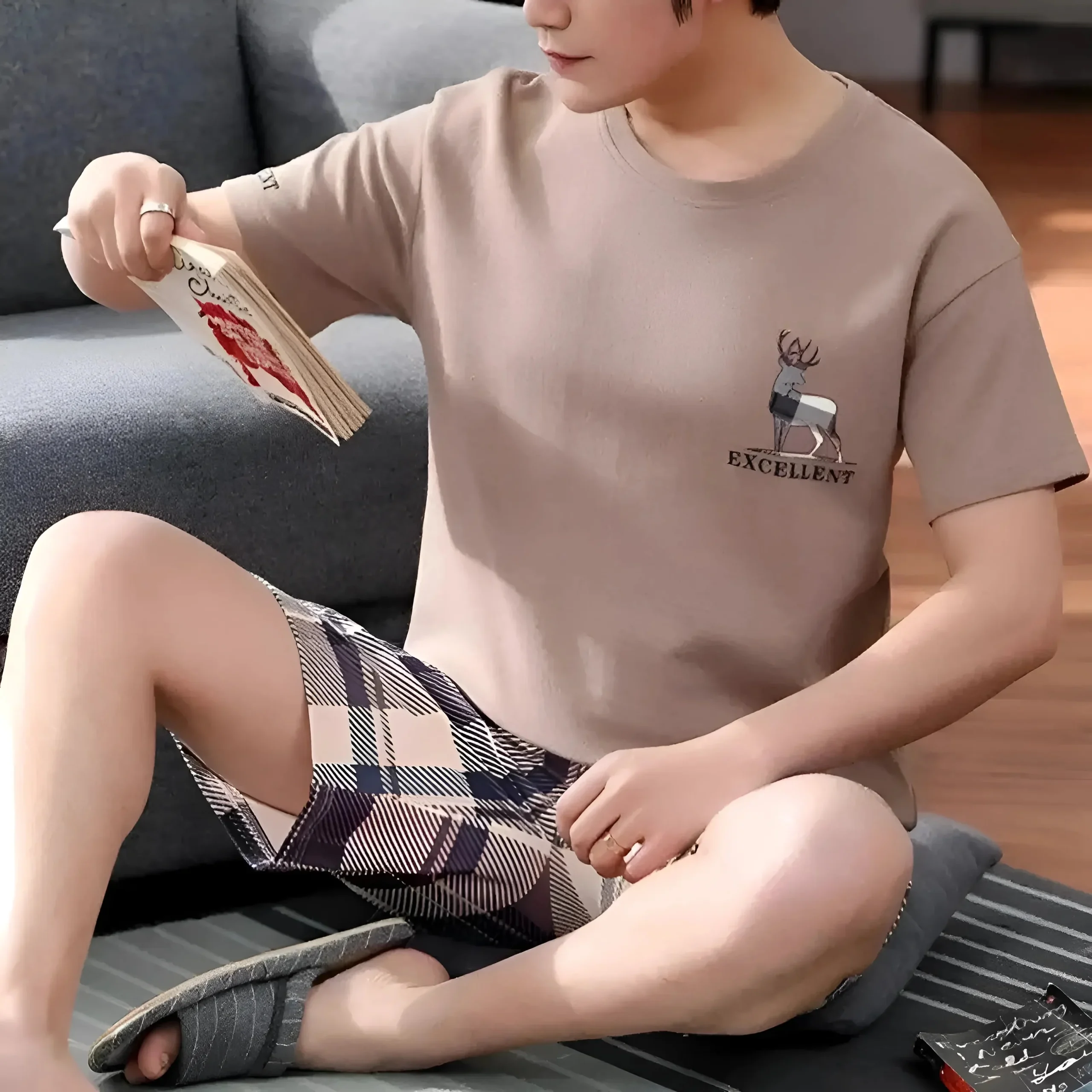 Pyjamas courts pour hommes