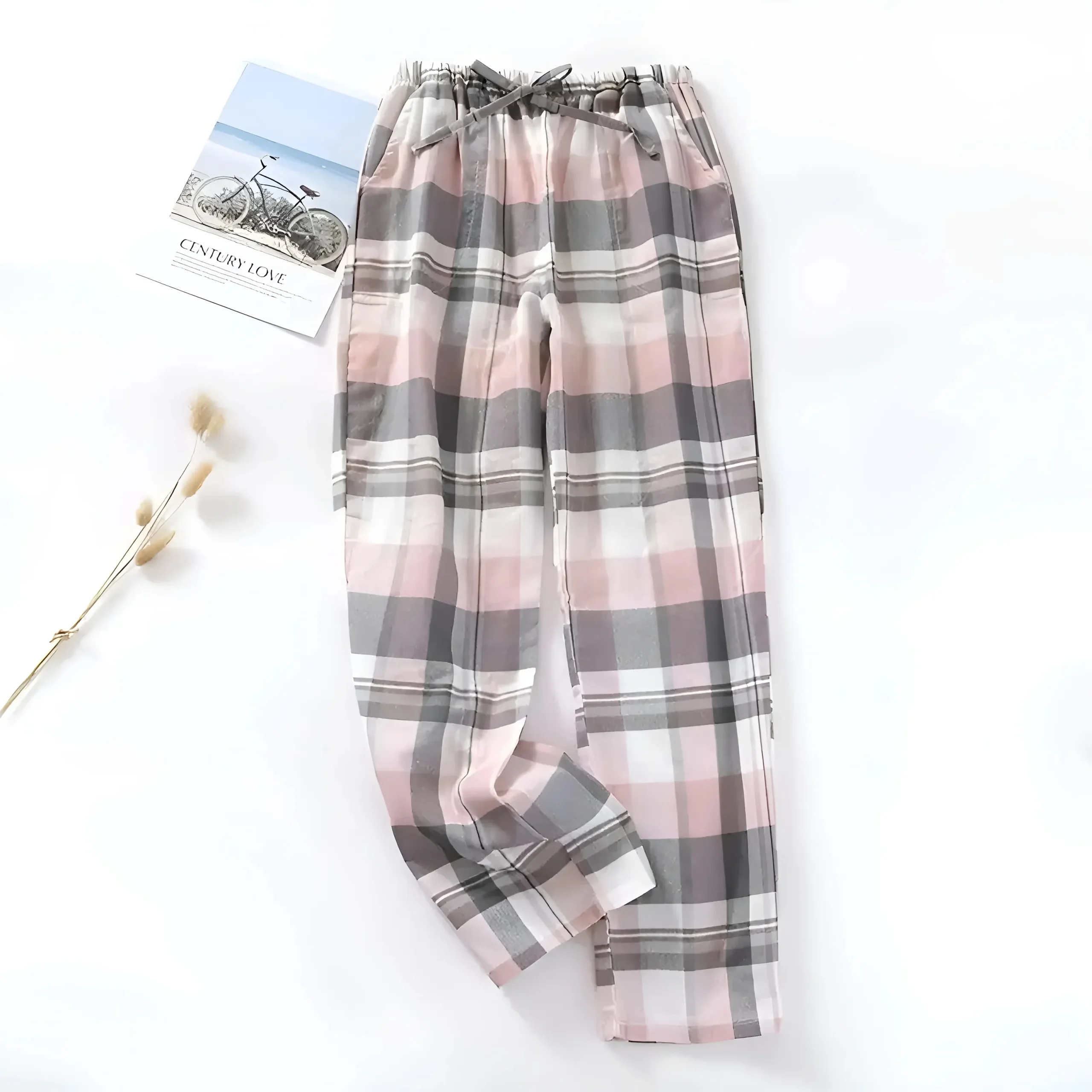 Pantalons de pyjama à carreaux – Image 2