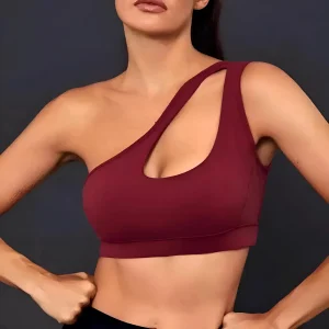 Soutien-gorge de sport asymétrique