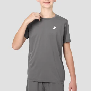 Boys Delta T-Shirt - Cement Grey