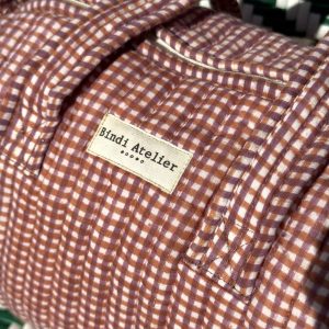 TROUSSE DE TROILETTE MATELASSÉE ROSE - MARGOT