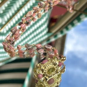 SAUTOIR TALISMAN ROSE DEEPTI