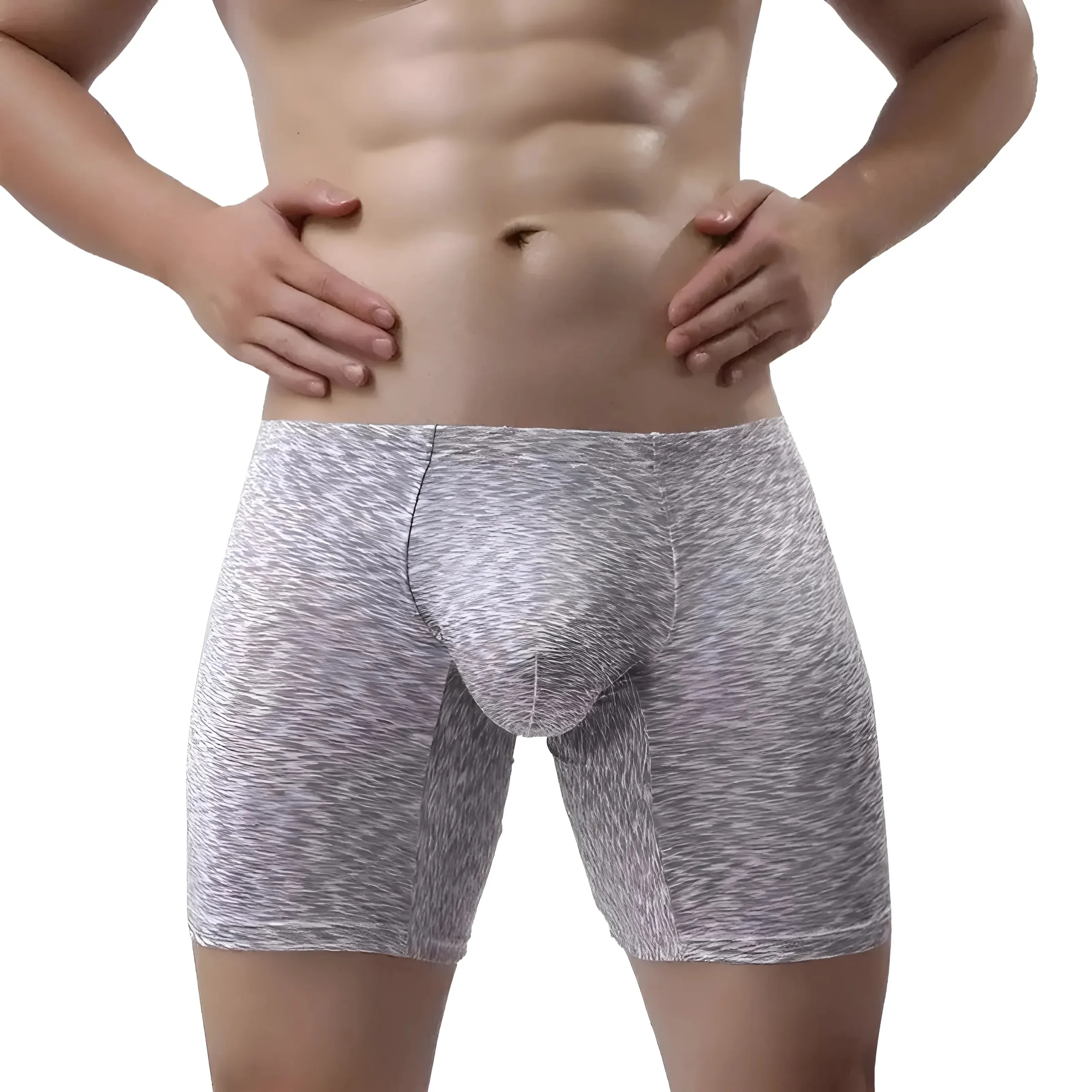 Shorts boxers longs respirants pour hommes – Image 5