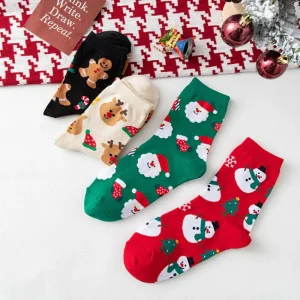 Chaussettes à motif de Noël