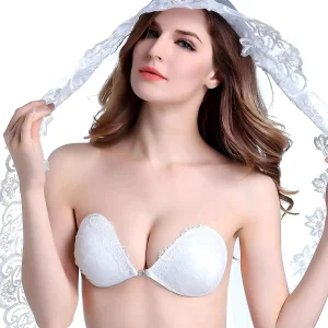 Soutien-gorge adhésif en dentelle