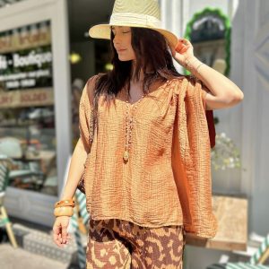 BLOUSE CAMEL - CARMEN
