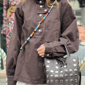 VAREUSE FEMME EN JEAN - CHOCOLAT - JANE