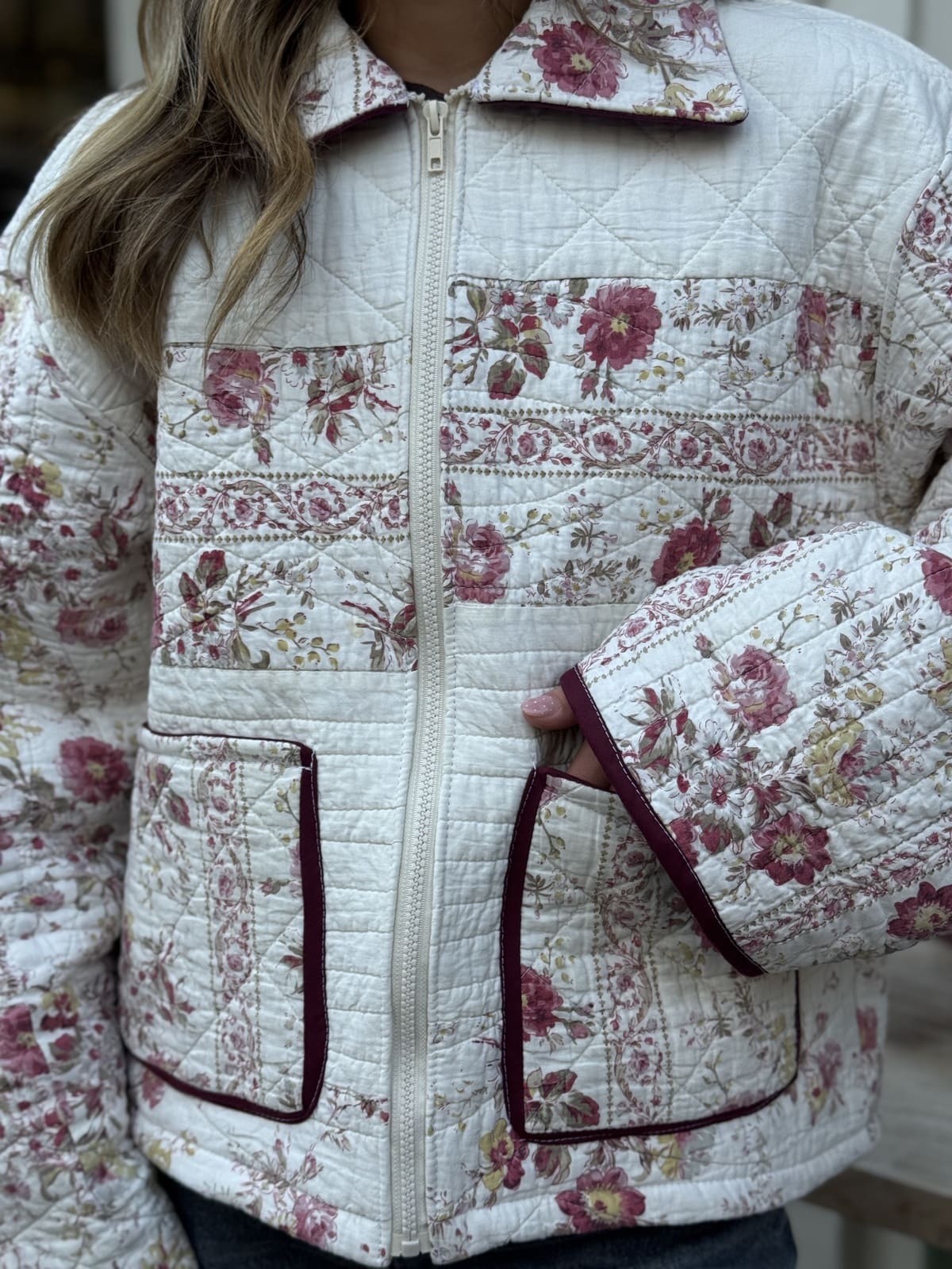 VESTE BOUTIS ROSE – Image 2