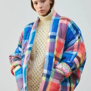 Veste matelassé réversible