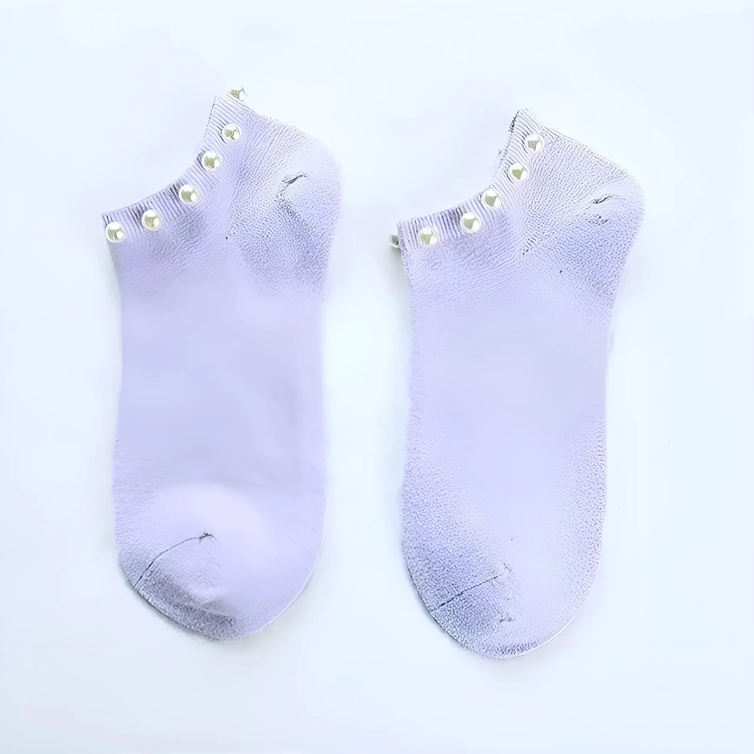Chaussettes ornées de perles pour femmes – Image 9