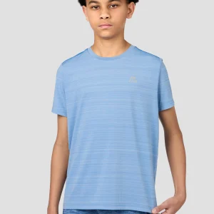 Boys Drift T-Shirt - Cloudy Blue/Charcoal Blue