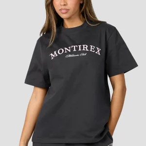 Athleisure Club T-Shirt - Washed Black