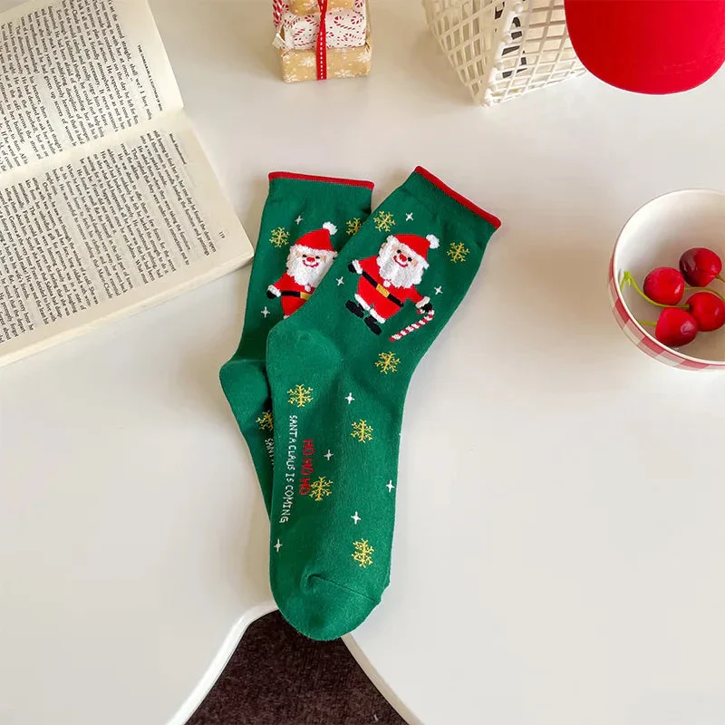 Chaussettes à motif de Noël – Image 3